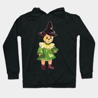 Cute little Scarecrow doll from Wizard of Oz Hoodie